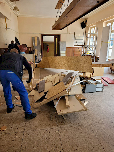 Der Umbau
