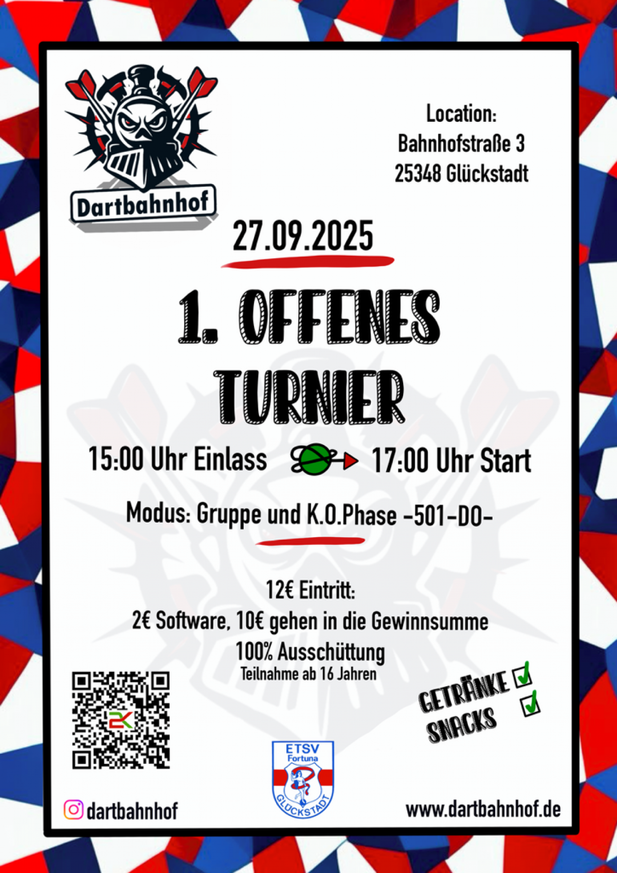 Dartbahnof Open