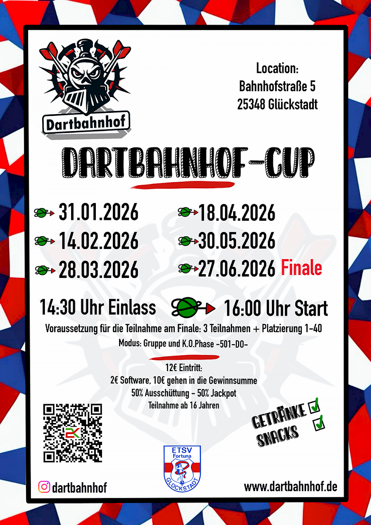 Dartbahnhof-Cup | 1 Januar Open